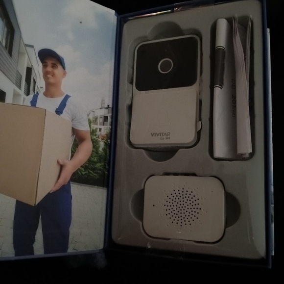 Vivitar video doorbell and chime alert - Picture 4 of 5